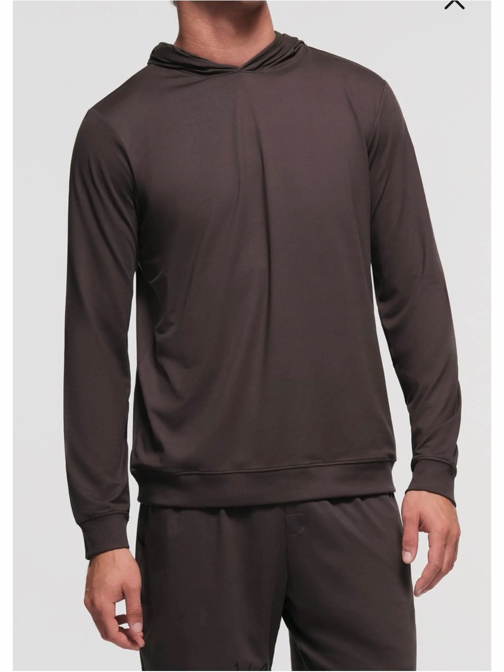 Skims Men’s Outdoor Jersey Classic Fit Pullover Hoodie XL Brown